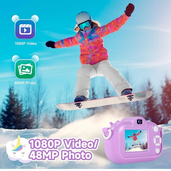 Kids Camera Toys with Memory Card - Picture 6 of 7